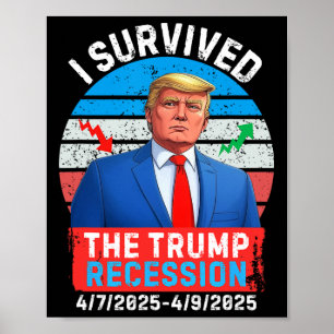 Trump Recession April 2025 2 Days Poster