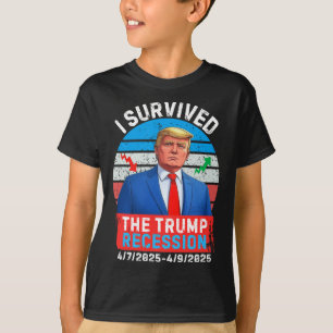 Trump Recession April 2025 2 Days T-Shirt