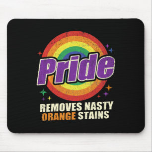 Trump Remove Stubborn Orange Stains Pride Month Lg Mouse Pad