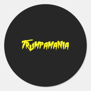 Trump Republican Convention Wrestling Meme Trumpam Classic Round Sticker
