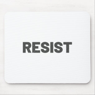 Trump Resist Political Protest Impeach Anti Govern Mouse Pad