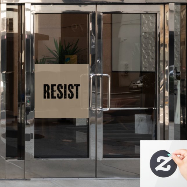 Trump Resist Trump Protest Anti Political Protest  (Office Door)