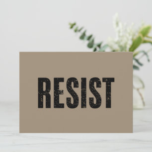 Trump Resist Trump Protest Anti Political Protest  Invitation