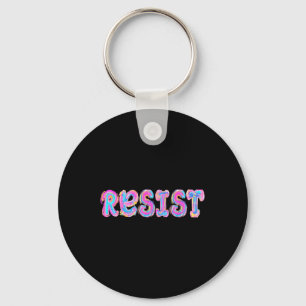 Trump Resist Trump Protest Anti Political Protest Key Ring