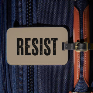 Trump Resist Trump Protest Anti Political Protest Luggage Tag