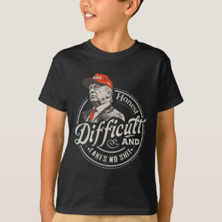Trump Retro Honest And Difficult Takes No T-Shirt