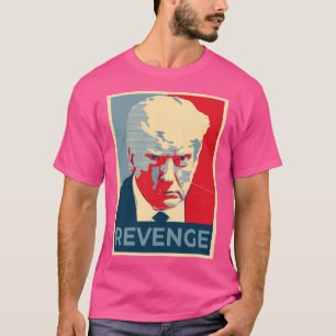 Trump Revenge Mugshot Real - Official Prison Mug S T-Shirt