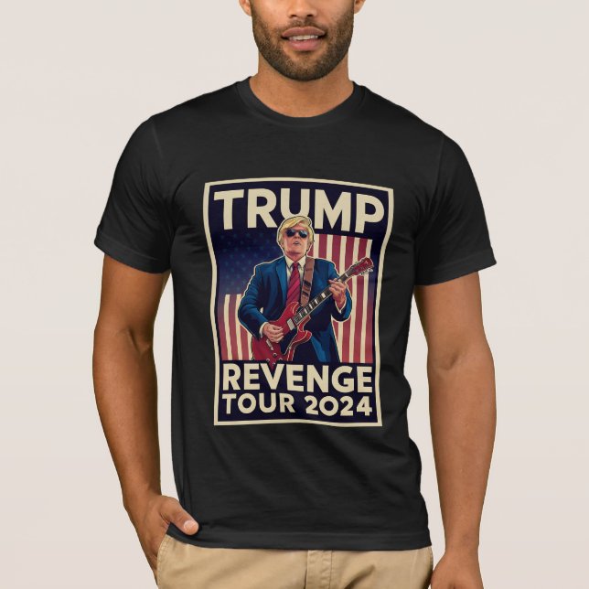 Trump Revenge Tour 2024 Political Election 2024 T-Shirt (Front)