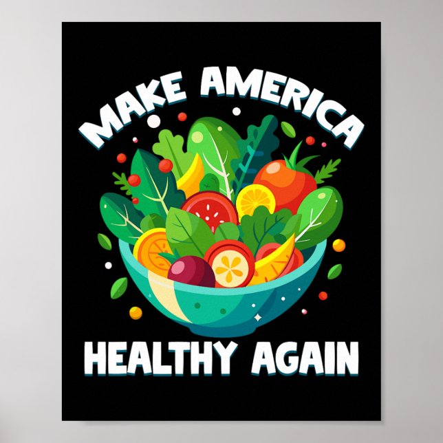 Trump Rfk Jr Make America  Poster (Front)