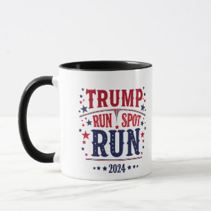 Trump Run Spot Run Funny Election Debate Mug