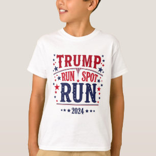 Trump Run Spot Run Funny Election Debate T-Shirt
