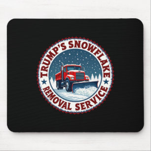 Trump’s Snowflake Removal Service Funny Festive Ho Mouse Pad