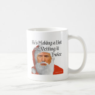 Trump Santa T-Shirt Coffee Mug