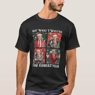 Trump Santa Xmas 2024 Got What I Wanted For Xmas T-Shirt