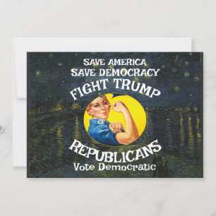 Trump Save the Date Sucks Invitation
