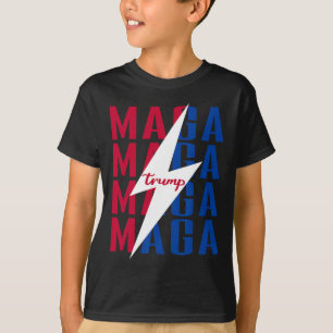 Trump Shirt Flag Vintage Style Poster Mega 2024