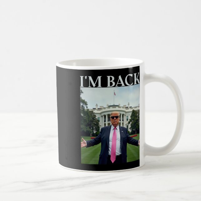 Trump Shirts For Men 2025  Coffee Mug (Right)