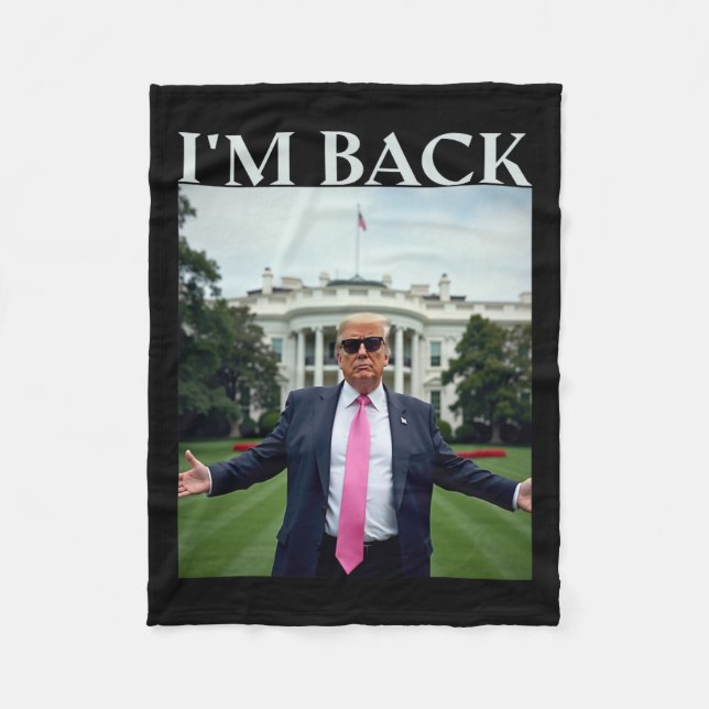 Trump Shirts For Men 2025  Fleece Blanket (Front)