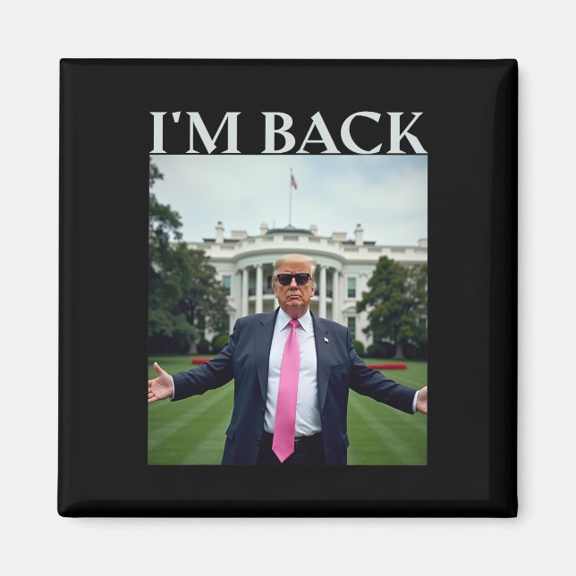 Trump Shirts For Men 2025  Magnet (Front)