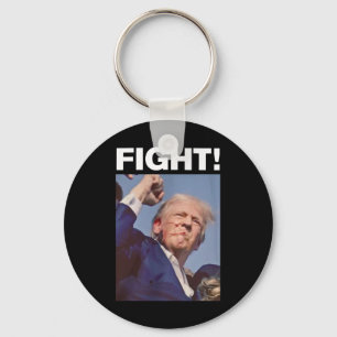 Trump Shot 2024 Key Ring