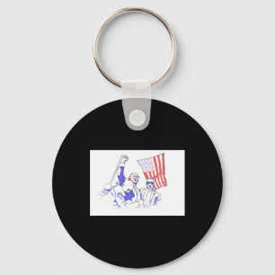 Trump Shot At 2024  Key Ring