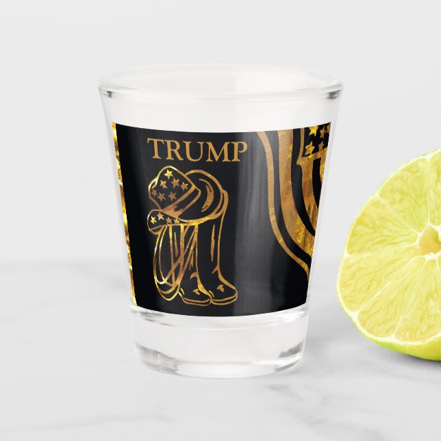 TRUMP  SHOT GLASS (Front)