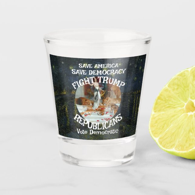 Trump Shot Glass (Front)