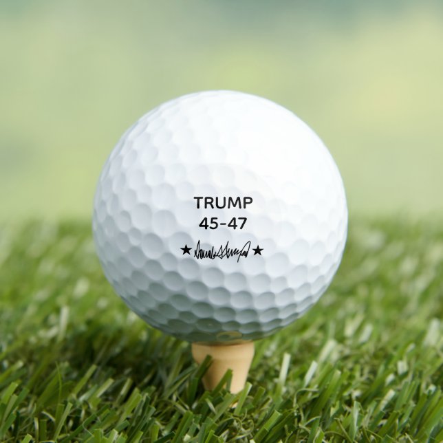 Trump Signature 45-47 Golf Balls (Insitu Tee)