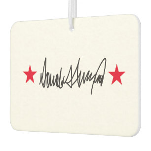 Trump Signature Car Air Freshener