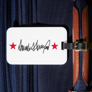Trump Signature  Luggage Tag