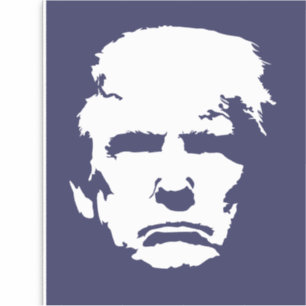 TRUMP simple silhouette