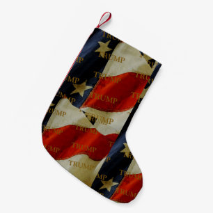TRUMP SMALL CHRISTMAS STOCKING