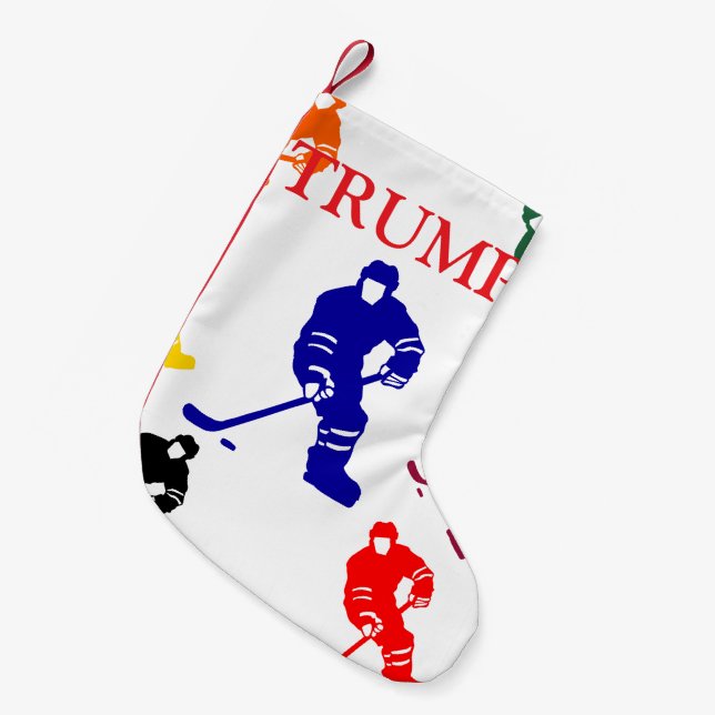 TRUMP SMALL CHRISTMAS STOCKING (Front (Hanging))