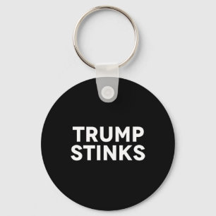 Trump Smells Bad Stinks  Key Ring