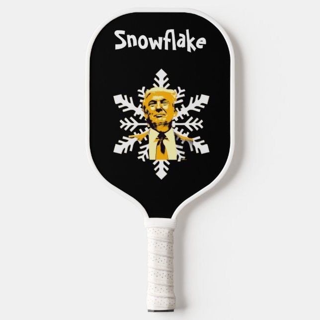Trump/Snowflake Pickleball Paddle (Front)