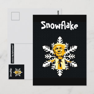 Trump/Snowflake Postcard