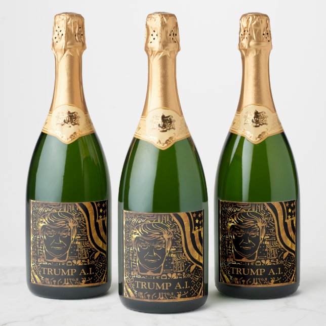TRUMP SPARKLING WINE LABEL (Bottles)