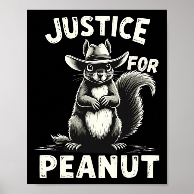 Trump Squirrel Make Peanut Squirrel Safe Again Tru Poster (Front)