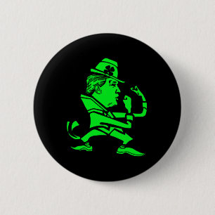 Trump St. Paddy's Funny Trump St Patrick's Day 6 Cm Round Badge
