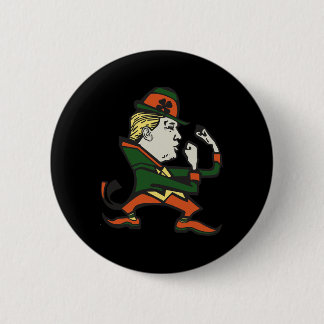 Trump St. Paddy's Funny Trump St Patrick's Day  6 Cm Round Badge