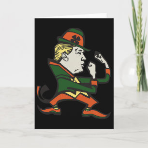 Trump St. Paddy's Funny Trump St Patrick's Day Card
