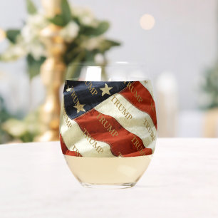 TRUMP STEMLESS WINE GLASS