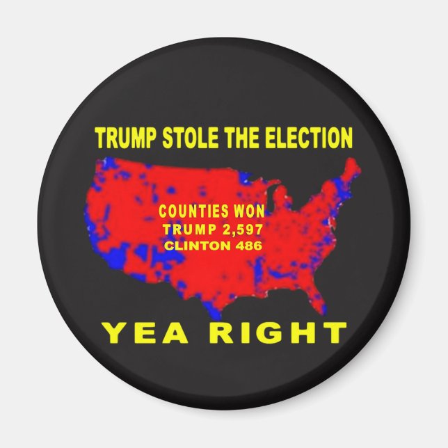 TRUMP STOLE THE ELECTION MAGNET (Front)