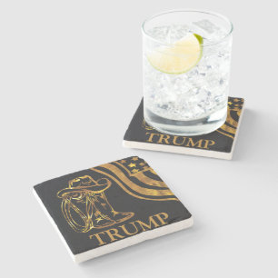 TRUMP STONE COASTER