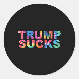Trump Stop Pretending Your Racism Is Patriotism 1 Classic Round Sticker