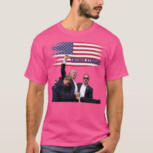 Trump Strong Fist In The Air T-Shirt