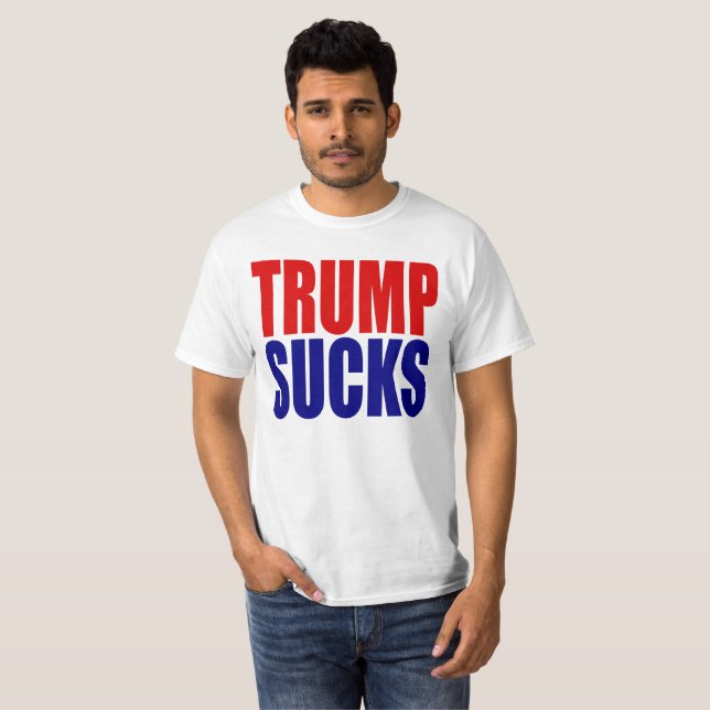 "TRUMP SUCKS" T-Shirt (Front Full)