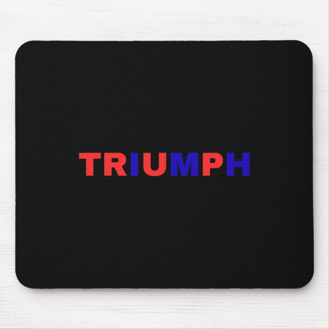 Trump Supporter Triumph  Mouse Pad (Front)