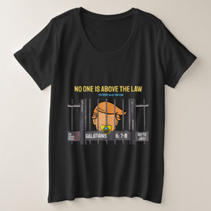 Trump T-shirt No One is Above the Law! Sweatshir Plus Size T-Shirt