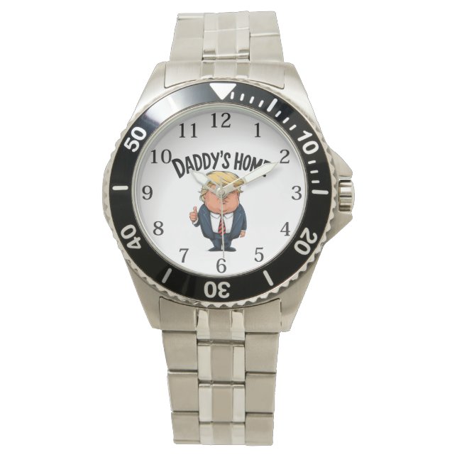 Trump Take America Back Daddy's Home  Watch (Front)